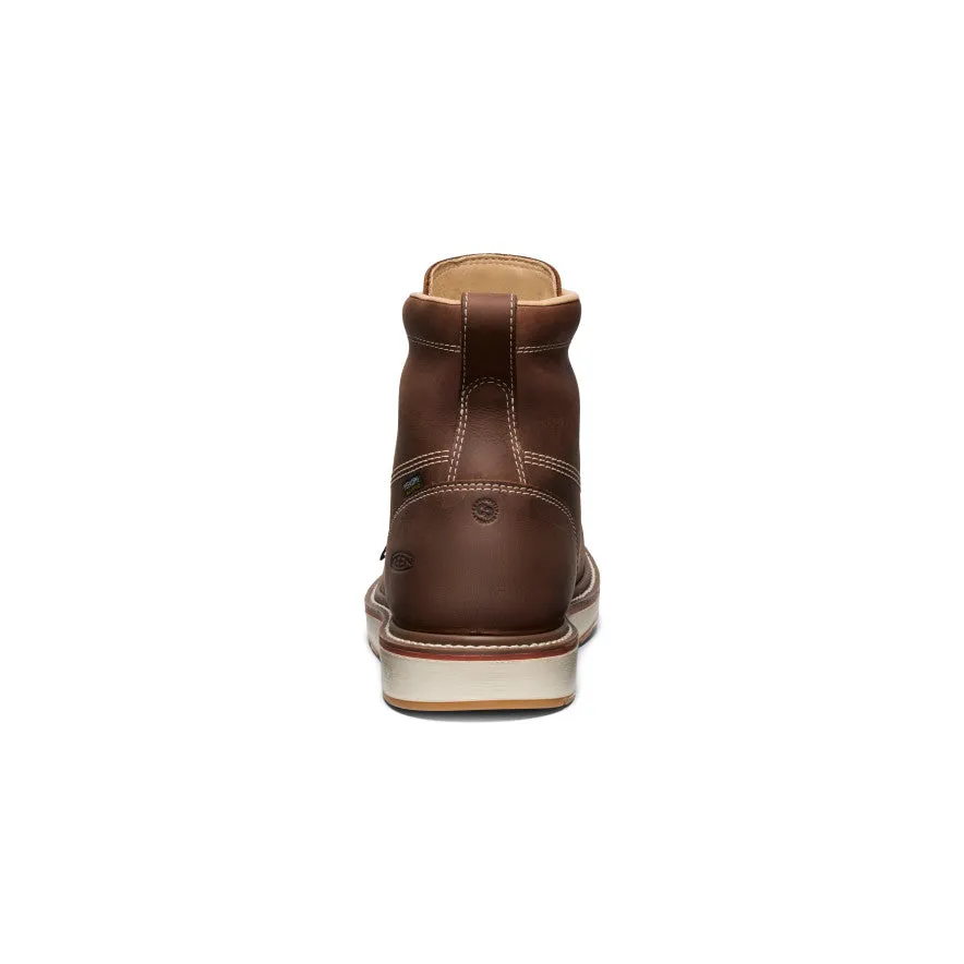 Men's Liberty 6" Waterproof Boot (Carbon Toe)  |  Chestnut/Gum ski trip