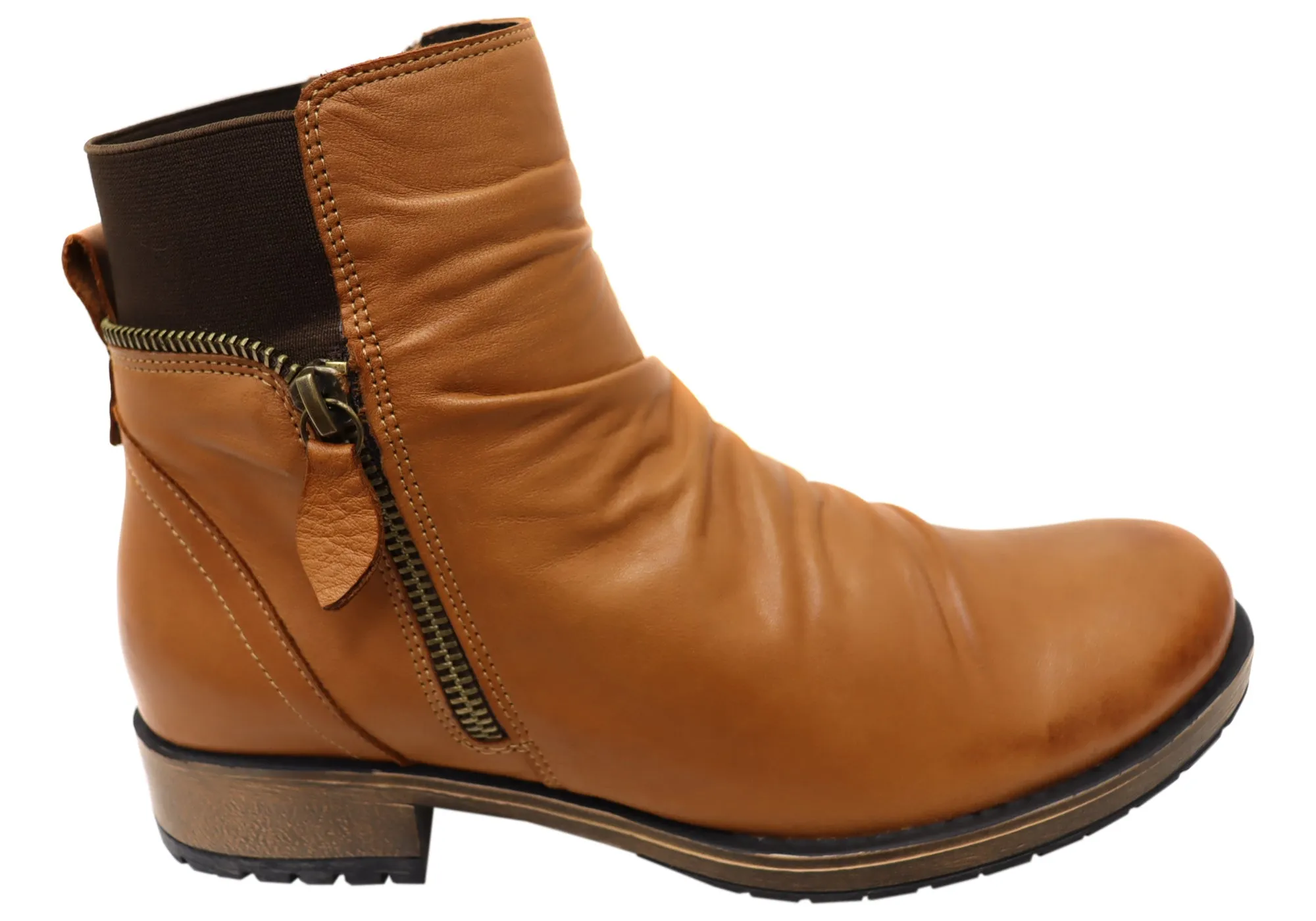 Seamless Comfort Backcountry Camper Earth Tones Orizonte Village Womens European Comfortable Leather Ankle Boots