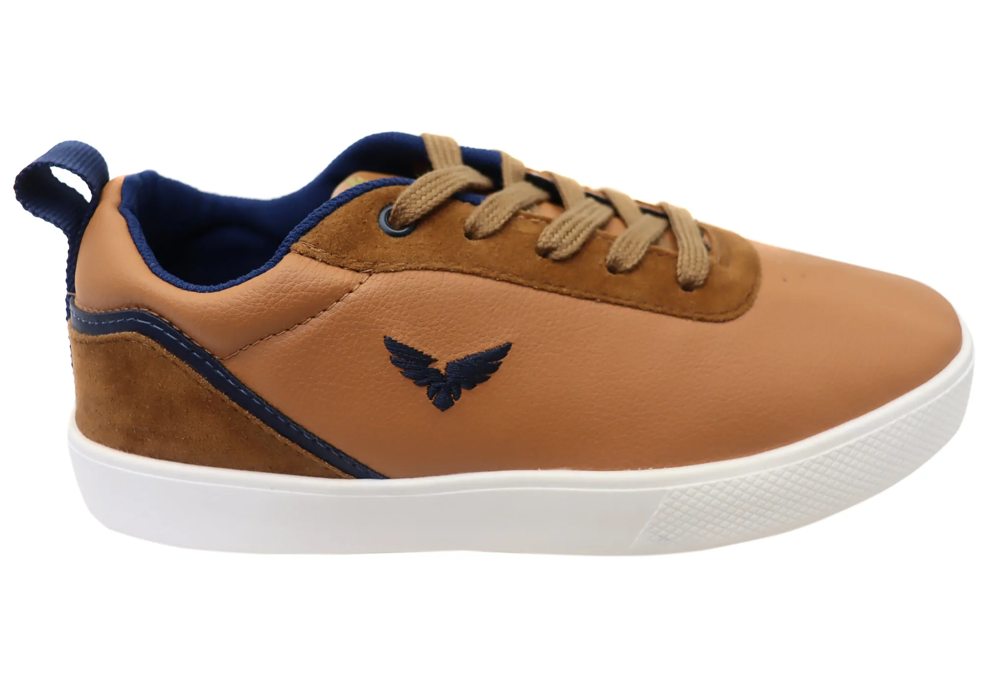 Eagle Fly Pete Mens Comfortable Lace Up Casual Shoes Made In Brazil Save Step All-Weather Design