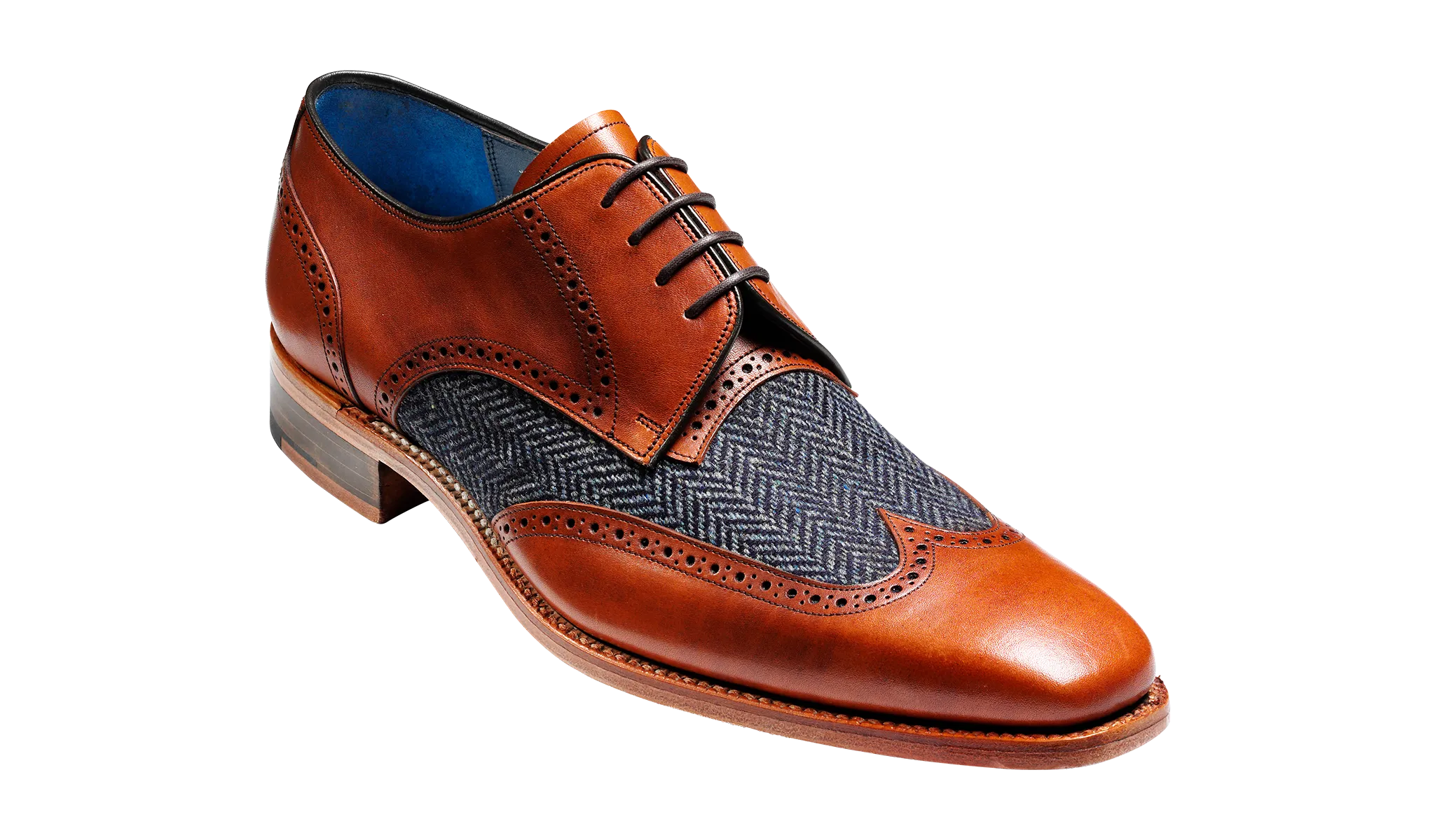 Jackson - Cedar Calf / Blue Tweed professional wardrobe Quick Shade