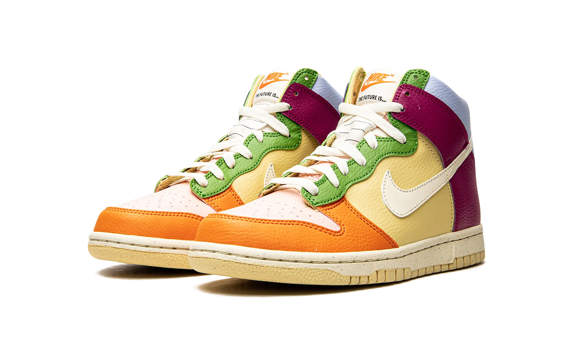 Step Style Comfortable Straps Dunk High Next Nature GS "Multicolor"