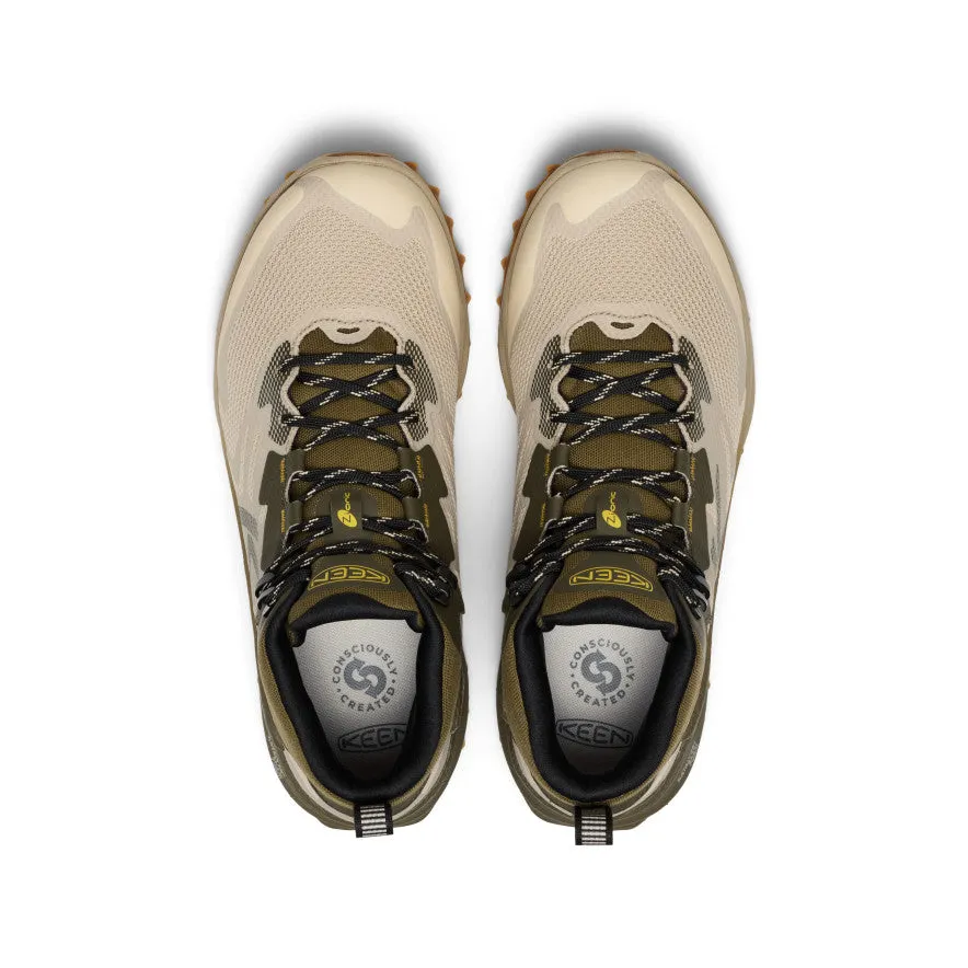 Men's Zionic NXT Waterproof Hiking Boot  |  Brindle/Lemon Curry All Weather Cold Weather Commuter Resilient Sole