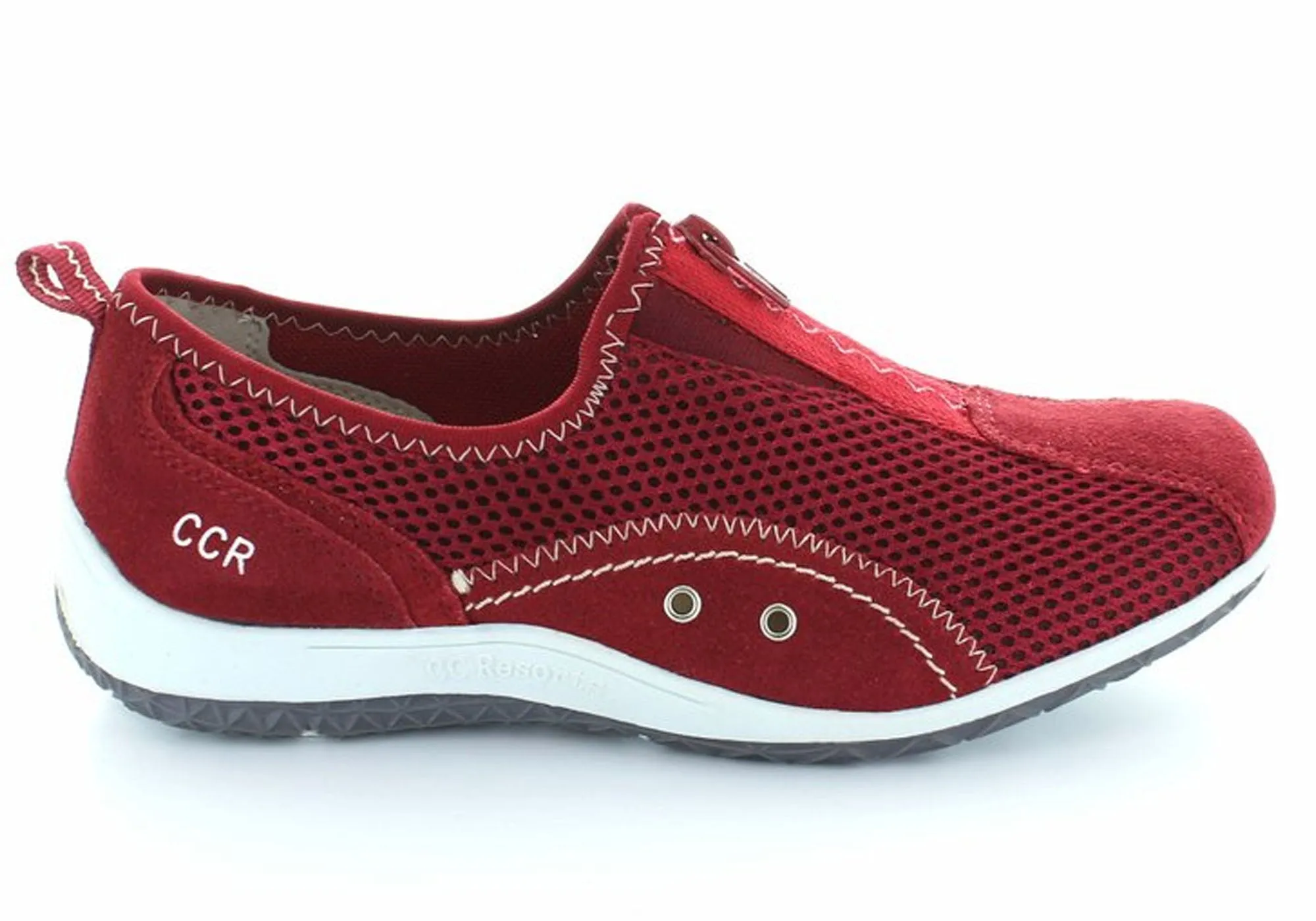 Flexible Sole Durable Build CC Resorts Sorrell Womens Comfortable Casual Flats With Zip Entry