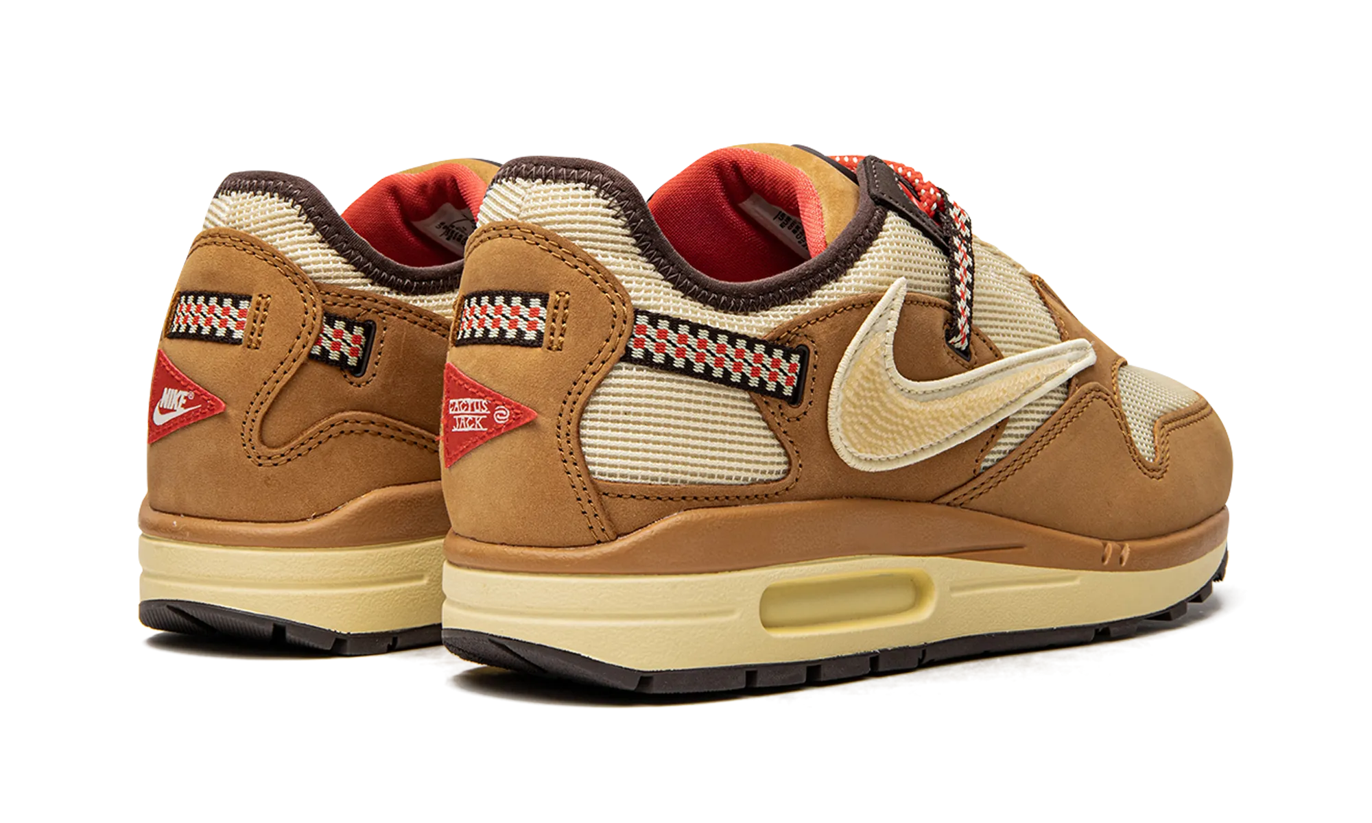 Air Max 1 "Travis Scott - Wheat" Comfortable Fitment Clogs