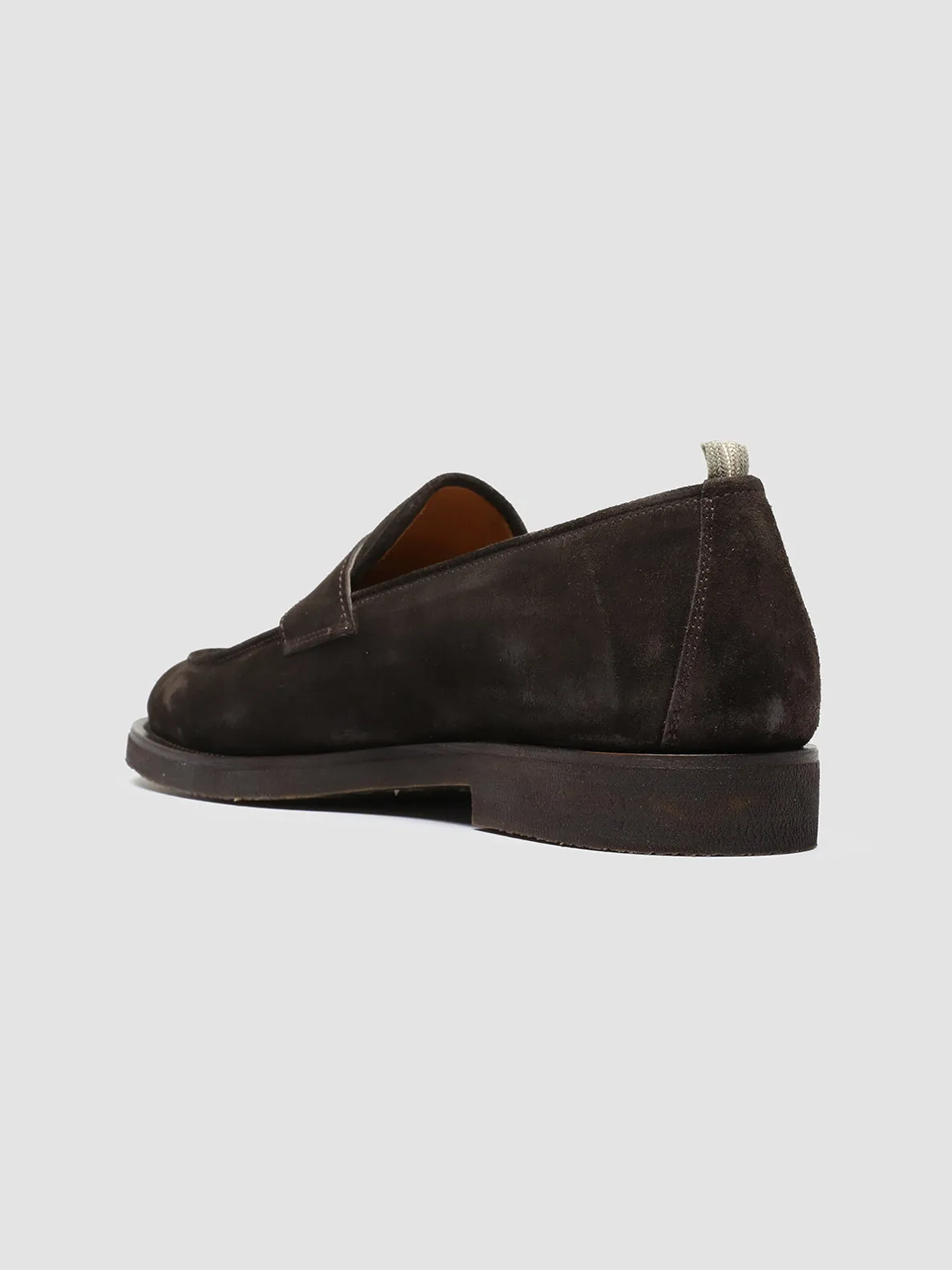 Roomie Fit OPERA FLEXI 101 - Brown Suede Penny Loafers