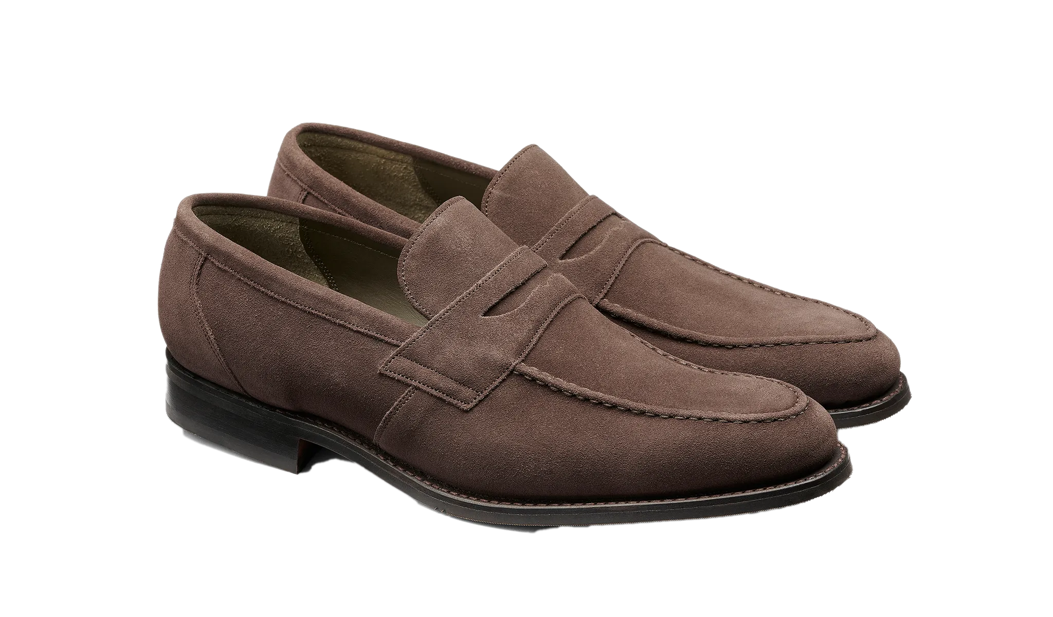 Warner - Chocolate Suede Casual Comfort Italian Design