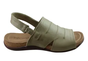 New Face Habour Womens Comfortable Leather Sandals Made In Brazil Sun Play