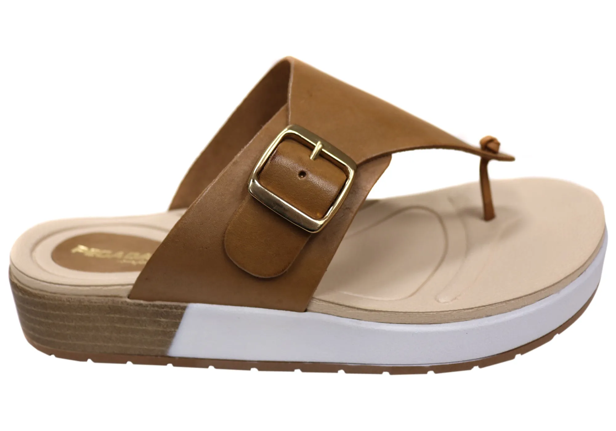 Light Footwear Pegada Nolo Womens Comfort Leather Thongs Sandals Made In Brazil