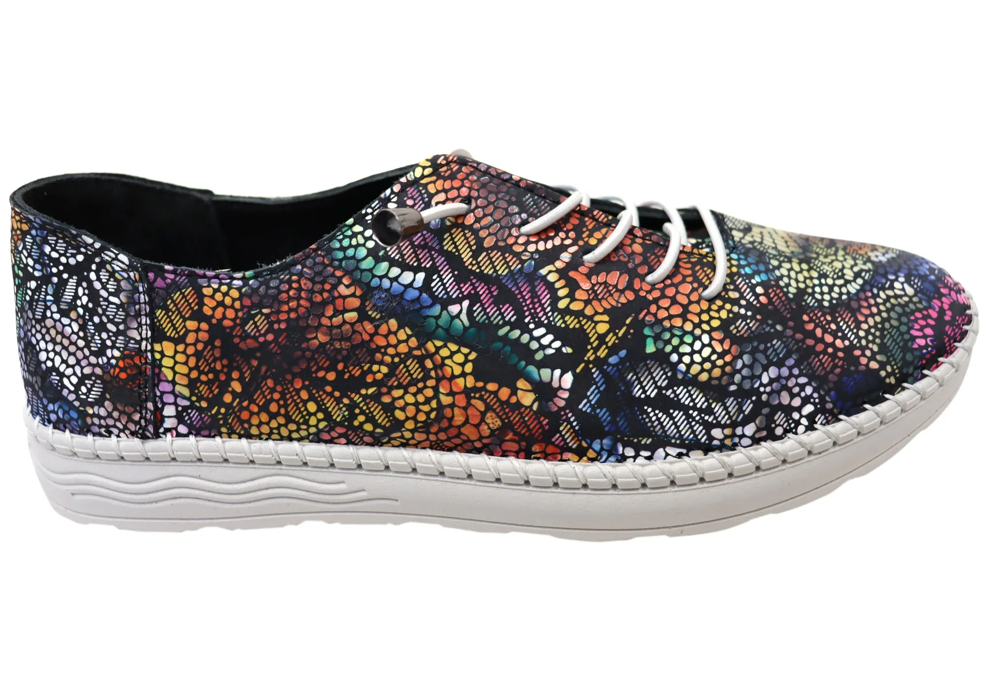 All Comfort Orizonte Flowerdrum Womens Comfortable Leather European Shoes