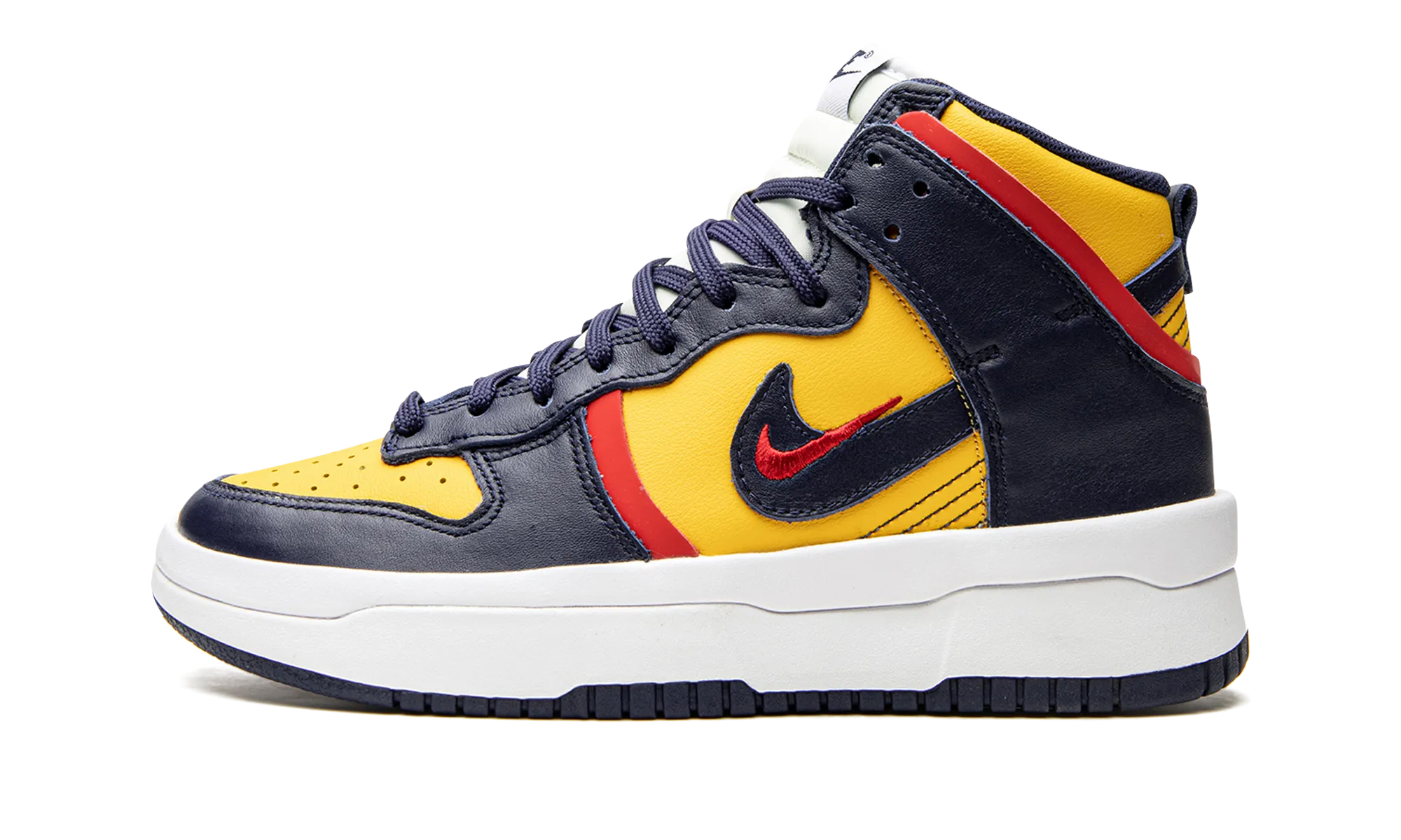 DUNK HIGH UP MNS WMNS "Michigan" Stretchable Material