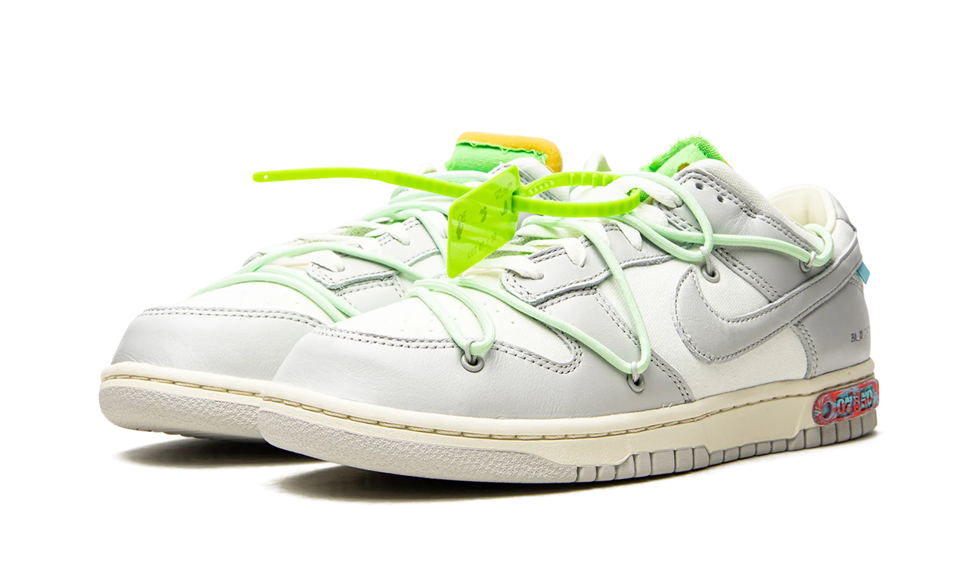 Dunk Low "Off-White - Lot 07" Neutral Wear