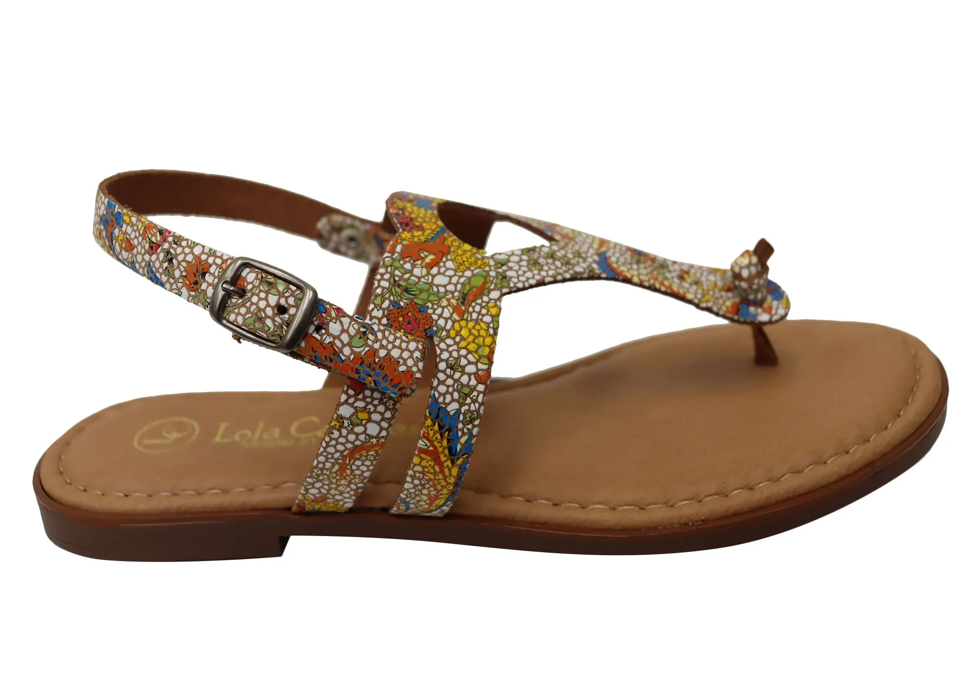 Chic Sporty Sandals Lola Canales Cidney Womens Comfortable Leather Sandals Made In Spain