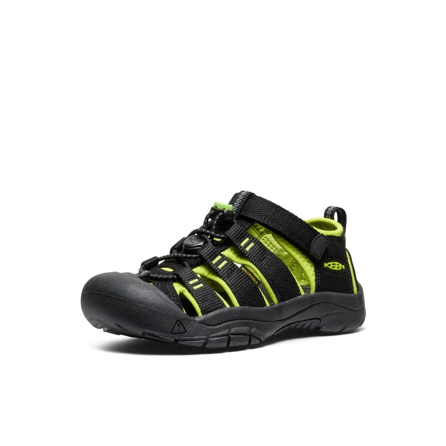 Skin Breath Big Kids' Newport H2  |  Black/Lime Green