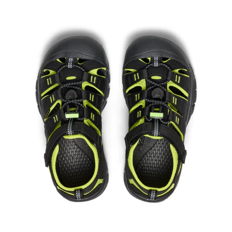 Big Kids' Newport H2  |  Black/Lime Green Shore Style Sandal Repairs