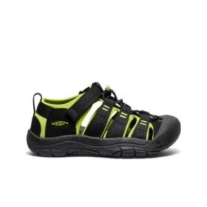 Quick Drying Big Kids' Newport H2  |  Black/Lime Green
