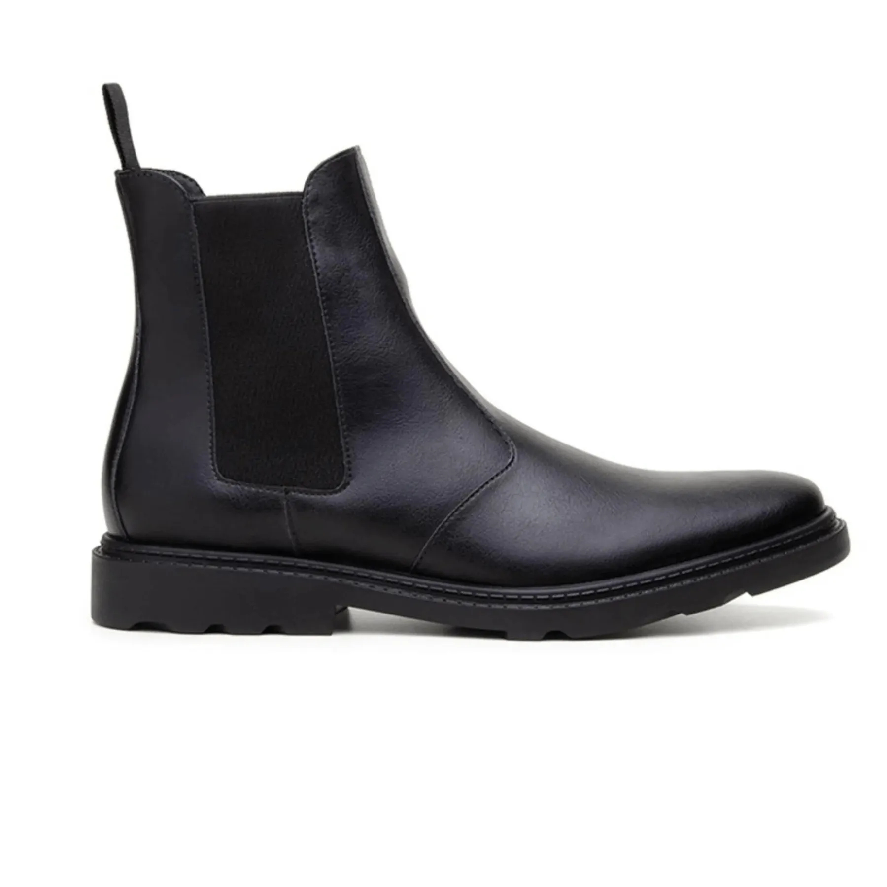 'Work Chelsea' Unisex Chelsea vegan boots by Ahimsa - black Fashionable Utility Comfortable Footwear