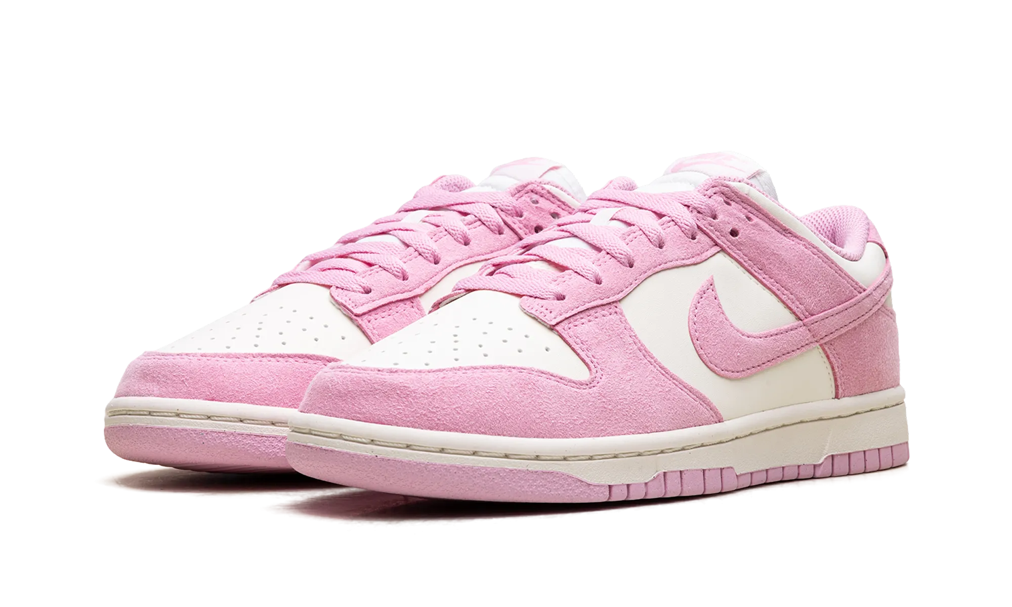 Dunk Low Next Nature WMNS "Pink Rise Sail" Cushioned Support Street Outfit
