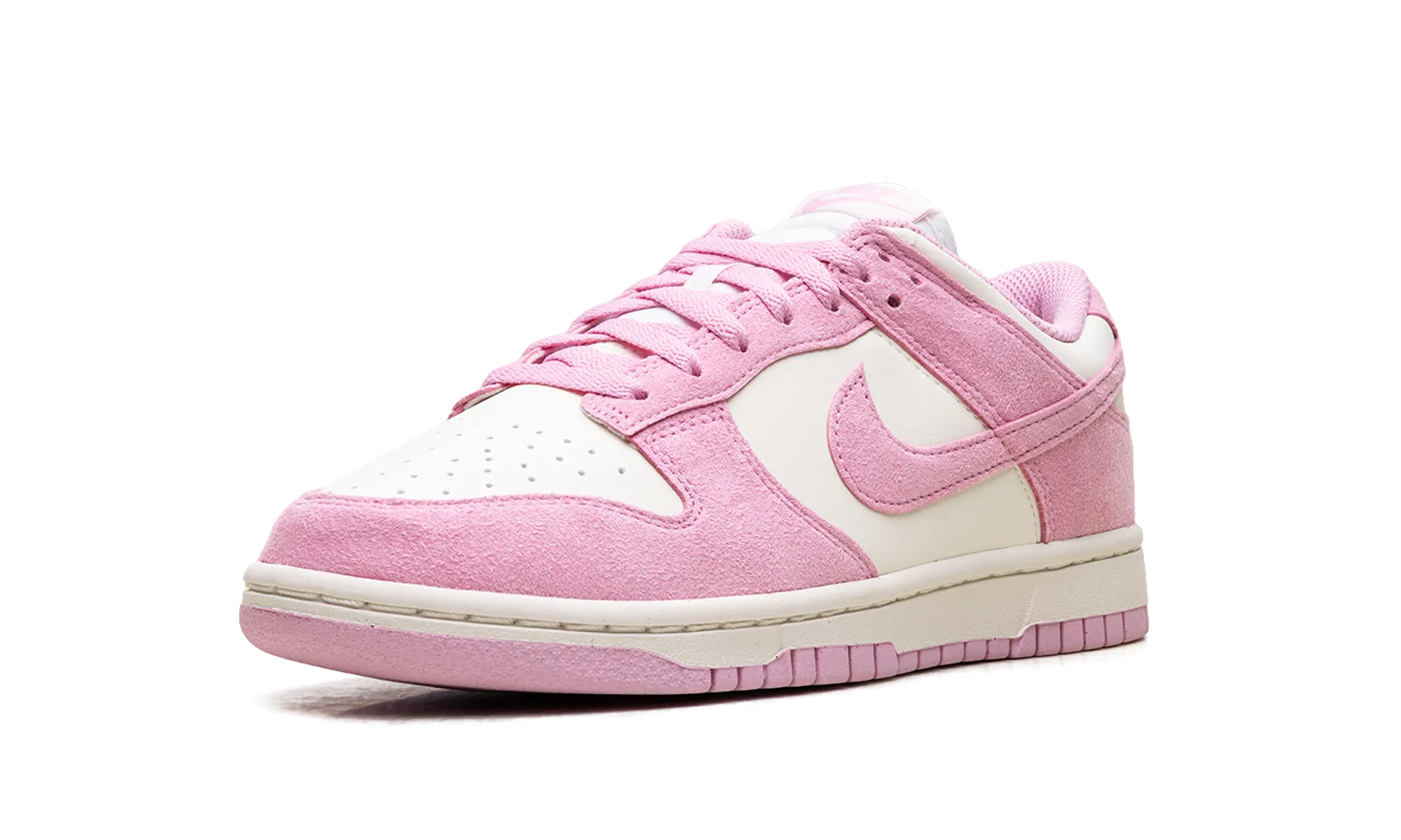 Pass Step adult style Dunk Low Next Nature WMNS "Pink Rise Sail"