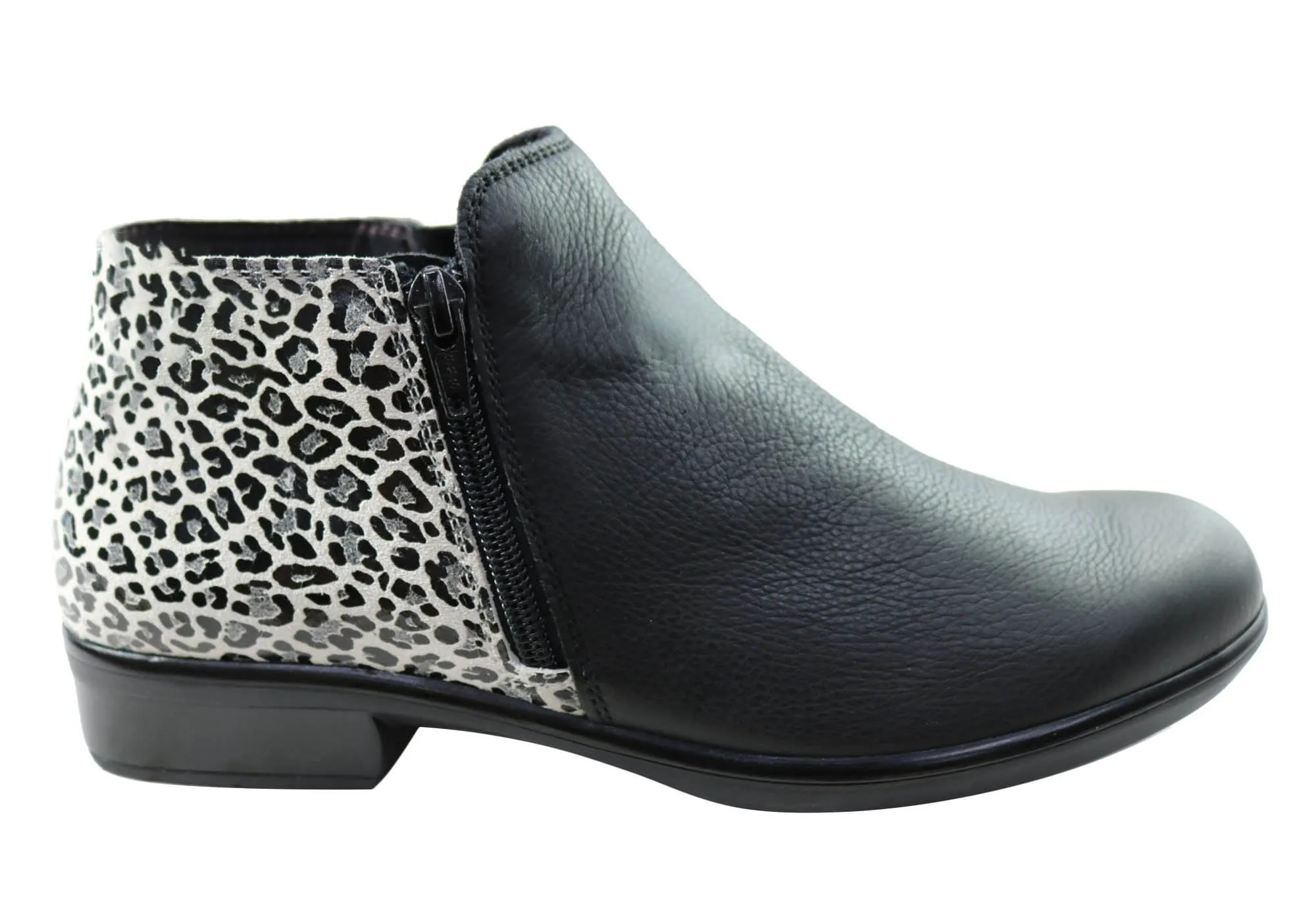 Flexible Frame Functional Minimalist Hard Terrain Naot Helm Womens Leather Comfortable Cushioned Supportive Ankle Boots