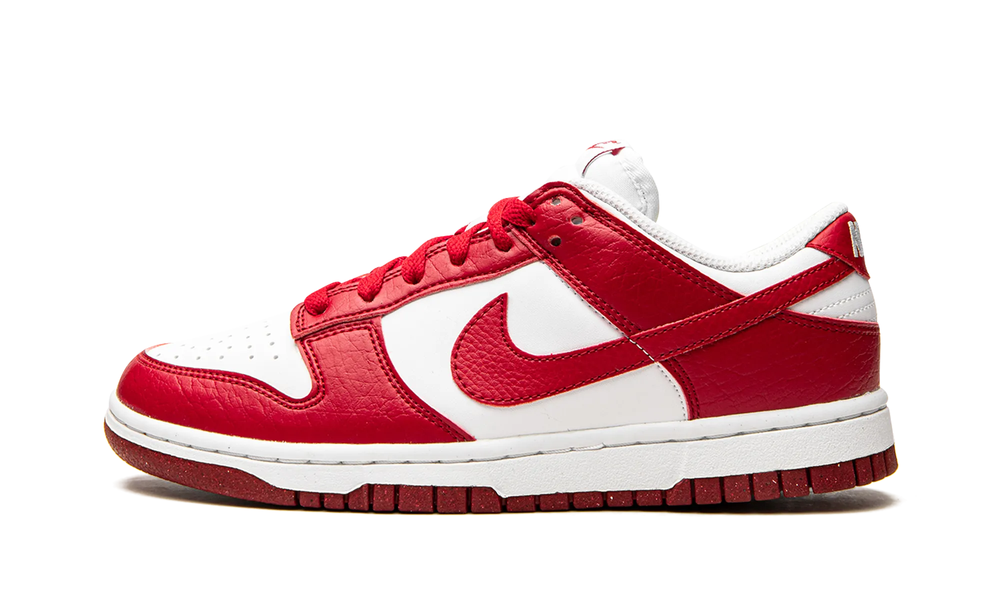 DUNK LOW NEXT NATURE WMNS "University Red" Flex Motion Heel Safe