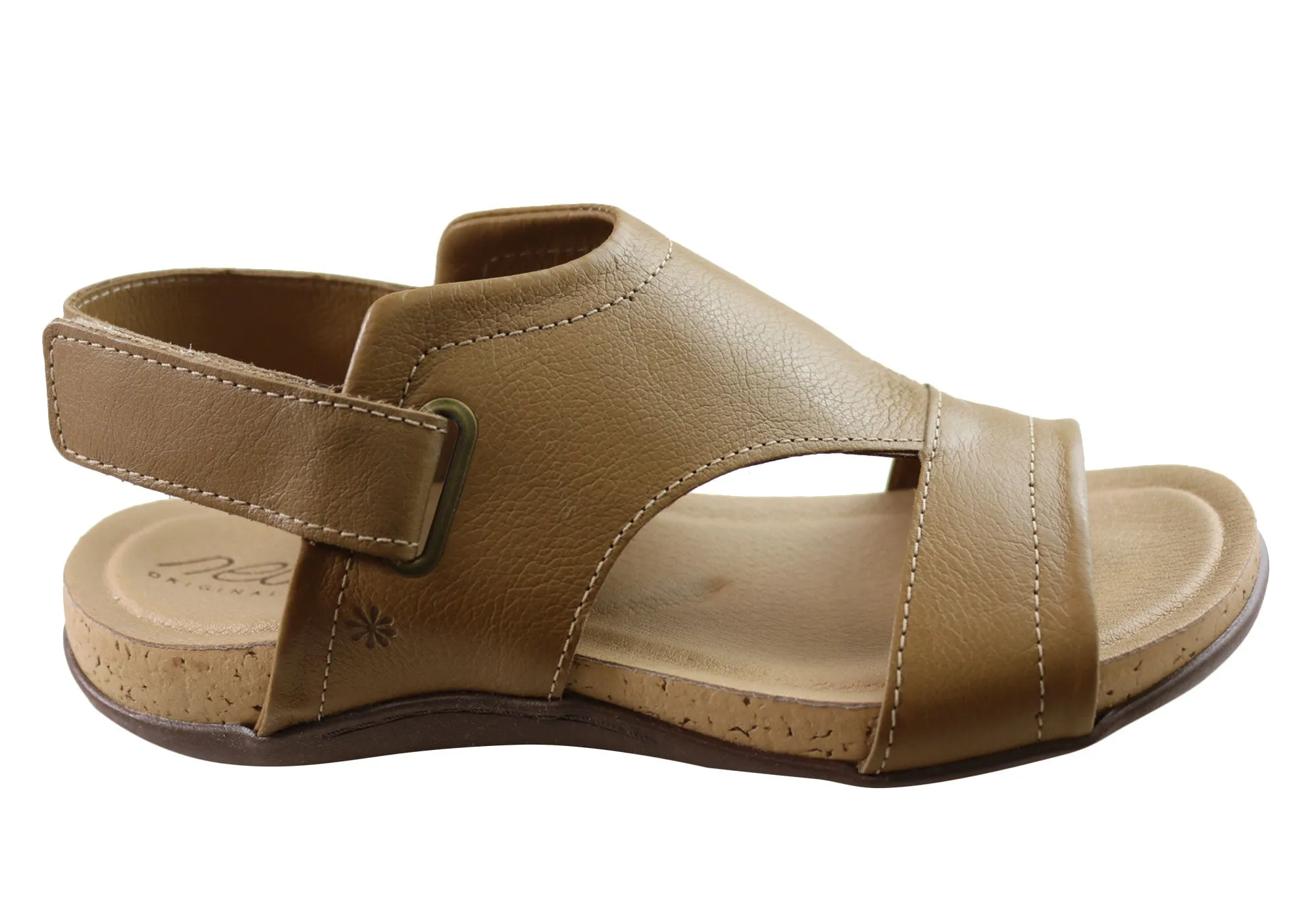 Fashionable Travel Shoes New Face Harmony Womens Comfortable Leather Sandals Made In Brazil