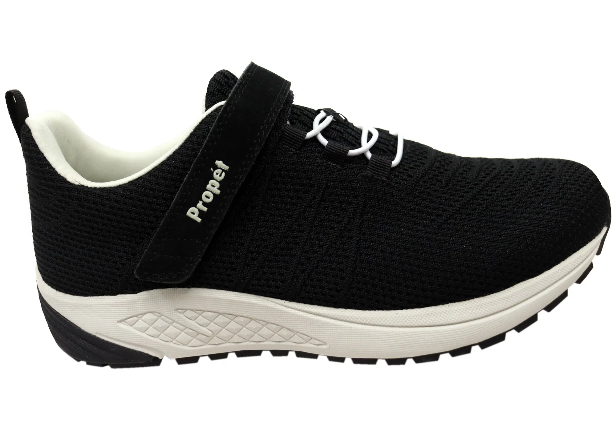 Propet Womens Tour Knit FX Comfortable Wide Width Shoes Urban Chill Easy Flow