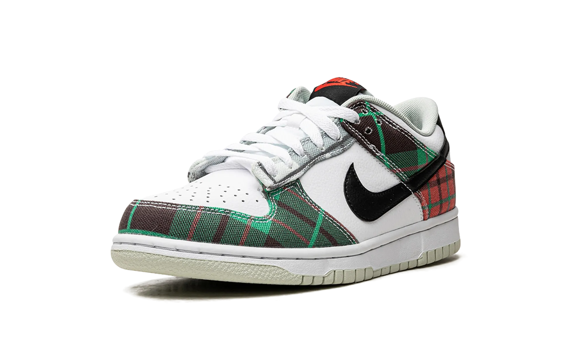 Airport Travel Swing Step Dunk Low GS "Tartan Plaid"