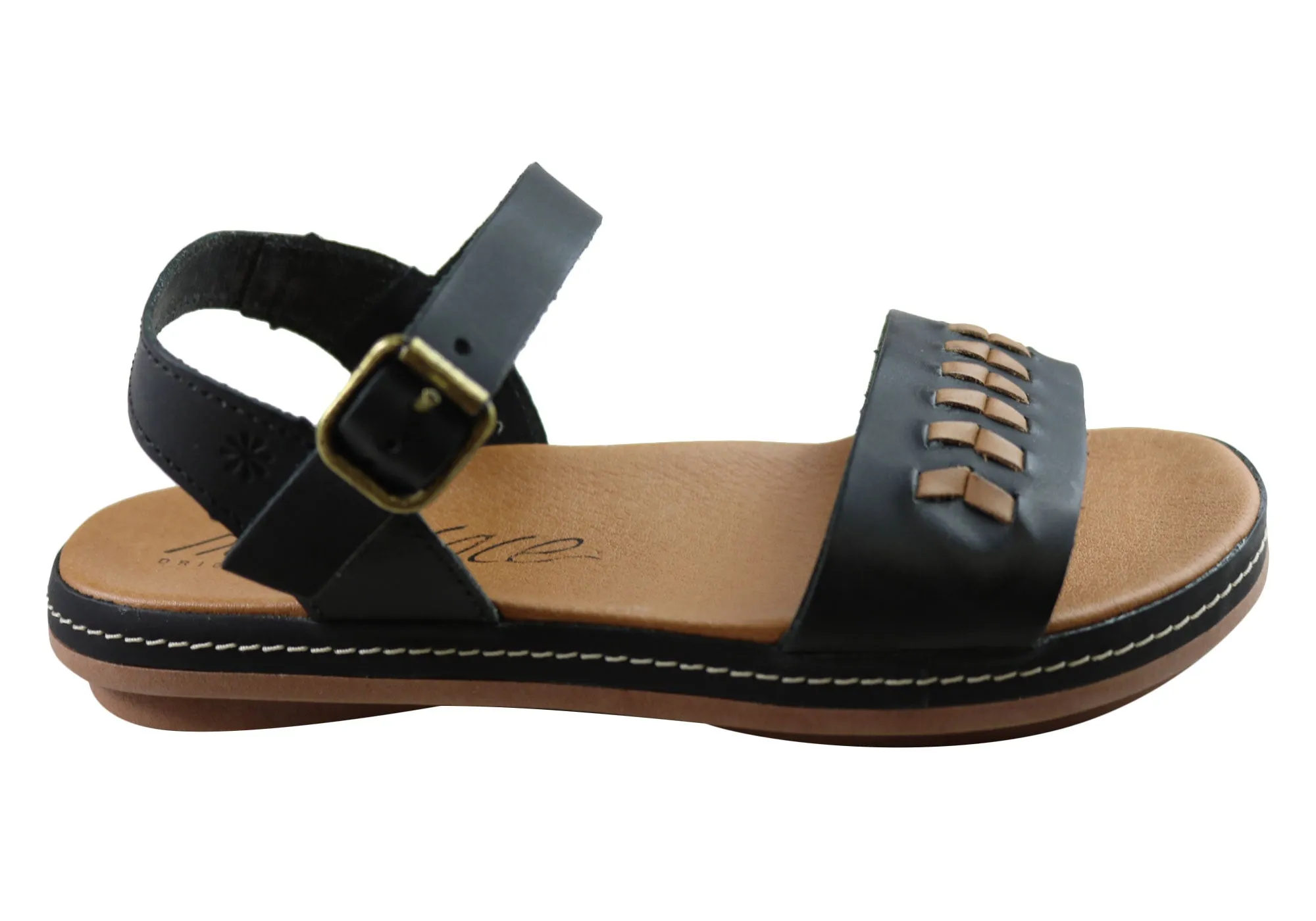 Tassel Fun Stylish Flats New Face Paradise Womens Comfortable Leather Sandals Made In Brazil