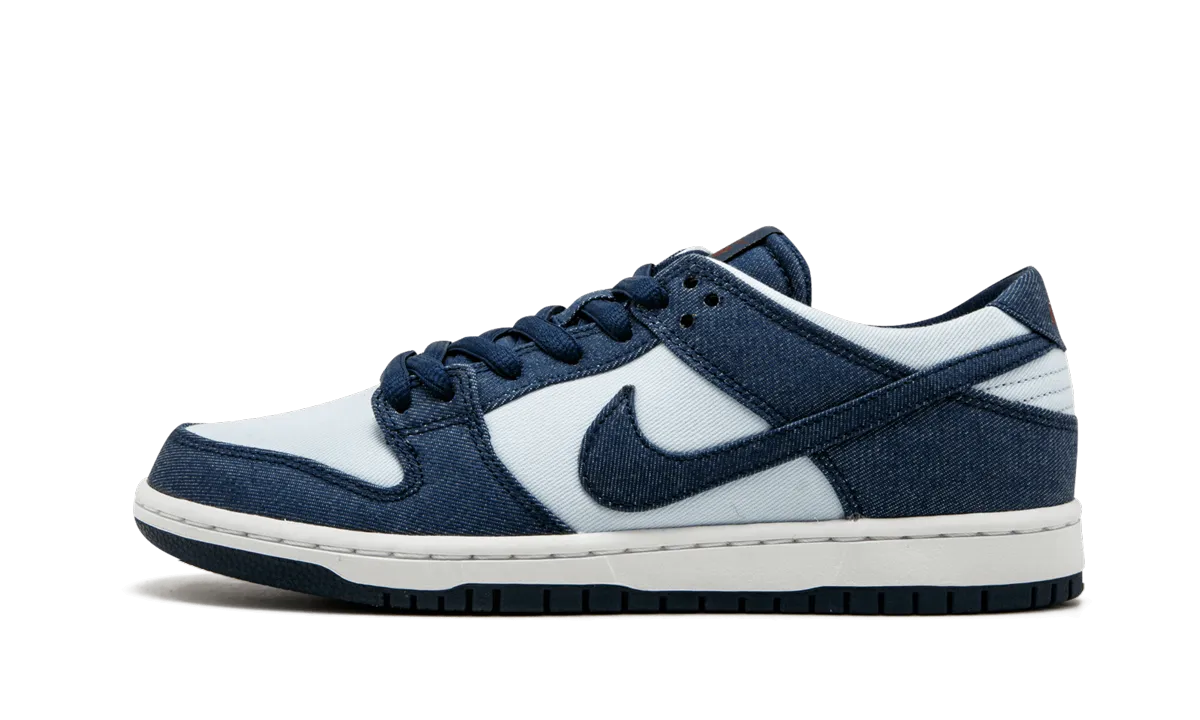 SB Zoom Dunk Low Pro "Binary Blue" Square Toe Design