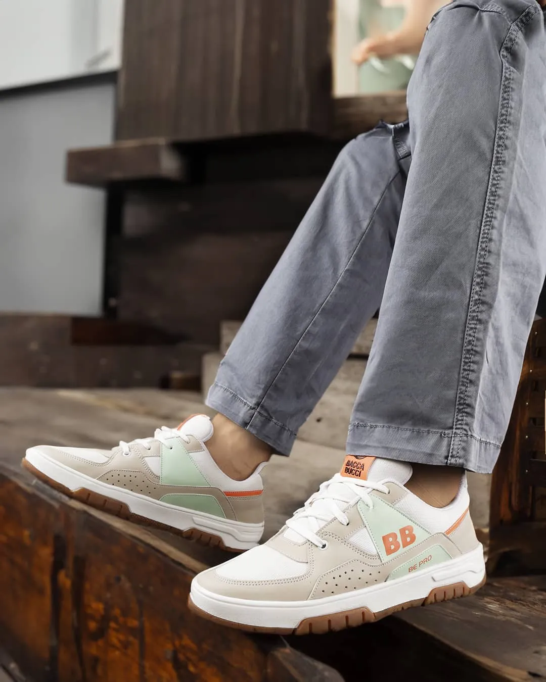 Bacca Bucci Groove Low Top Sneakers Ergonomic Design Beauty Walk