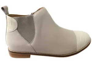 Eco Material Rainy Days Scholl Orthaheel Tycoon Womens Leather Comfort Supportive Ankle Boots