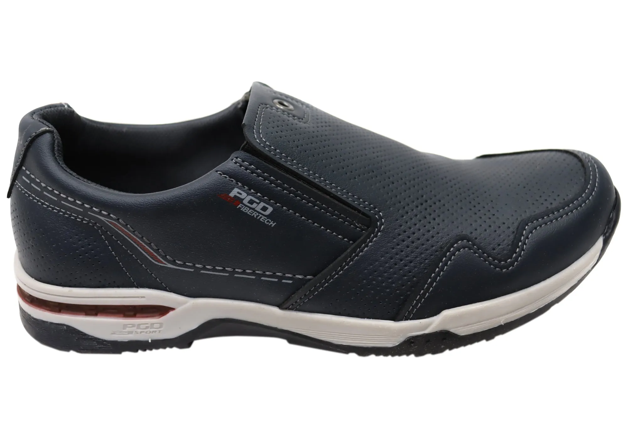Pegada Uprise Mens Comfortable Slip On Casual Shoes Made In Brazil Street Motion Stretchable