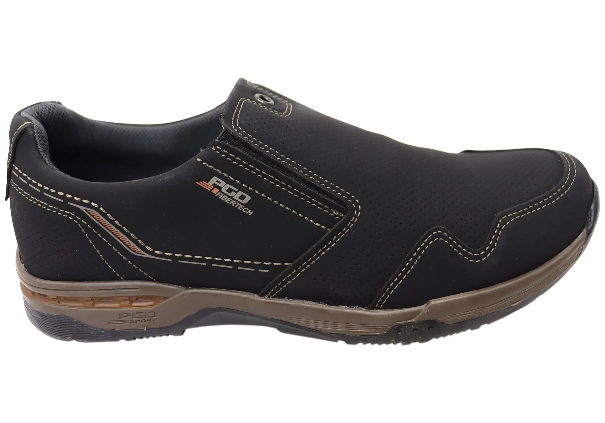 Pegada Uprise Mens Comfortable Slip On Casual Shoes Made In Brazil Eco Wear Ultra Hike