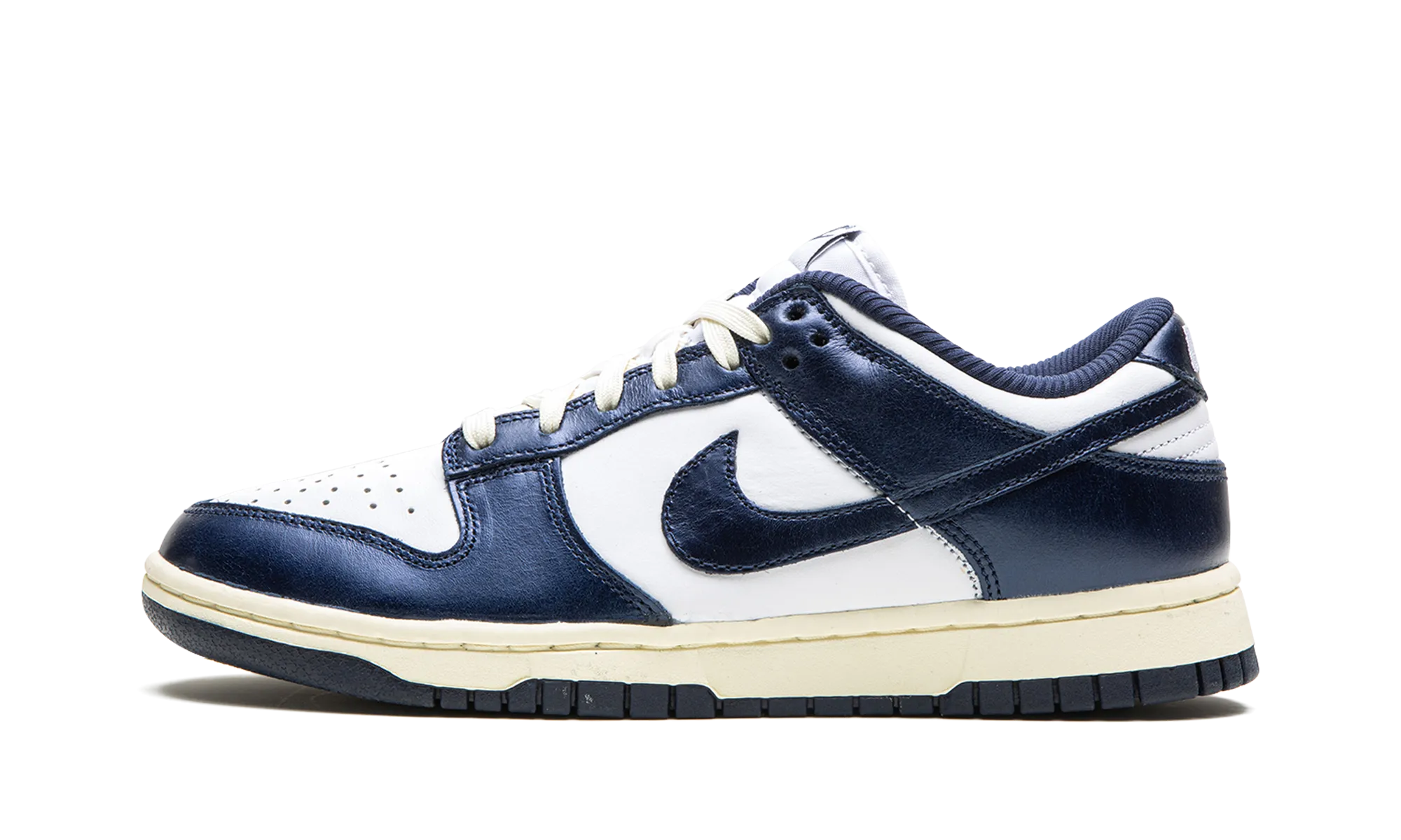 DUNK LO PRM WMNS "Vintage Navy" Stable base Comfortable Use