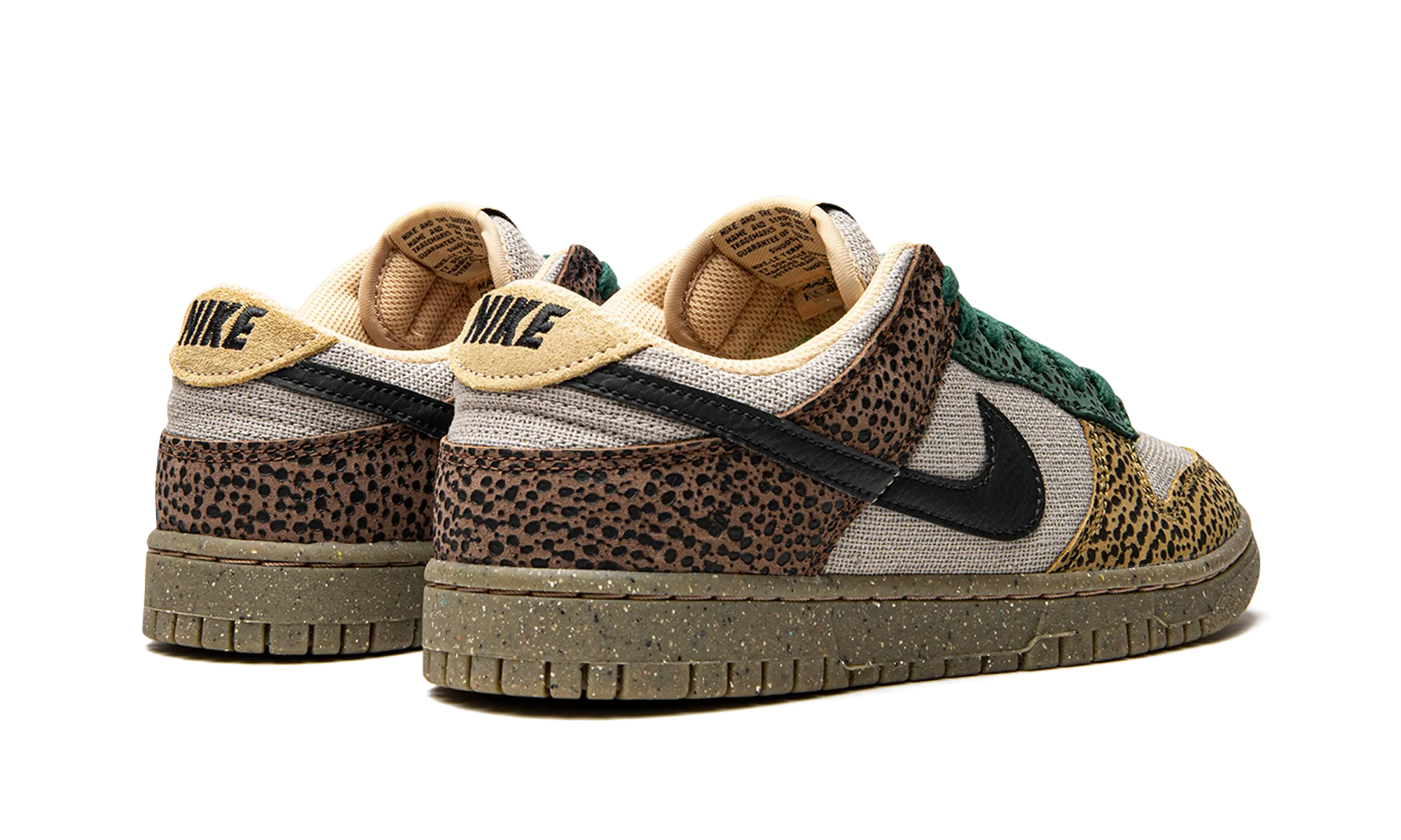 Slow Hike River Step Dunk Low "Safari Golden Moss"