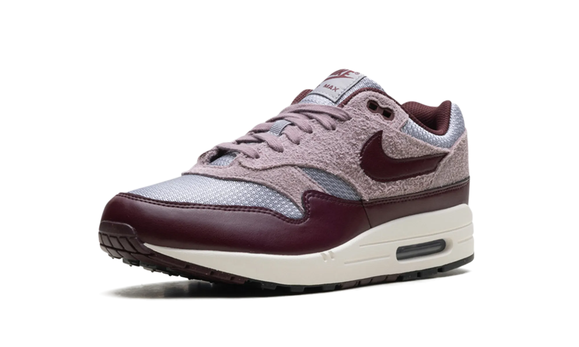 Bus Hop Active Wear Air Max 1 ESS PRM "CEMENT GREY/BURGUNDY CRUSH"