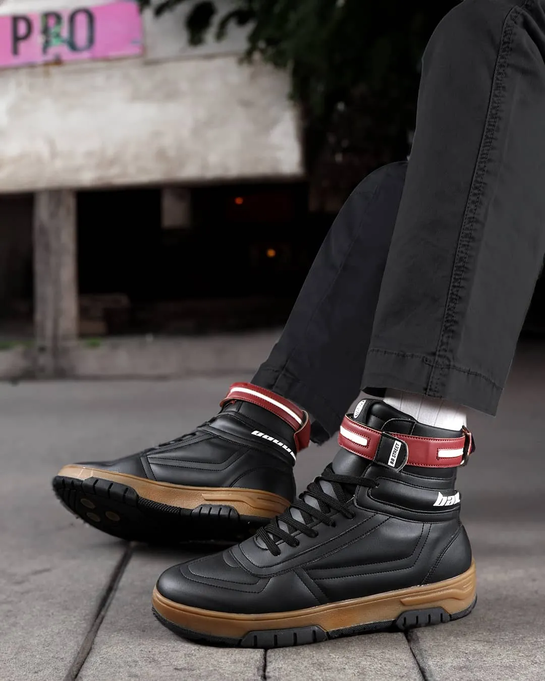 Everywhere Fit Bacca Bucci SWAGGER High-Top Sneakers