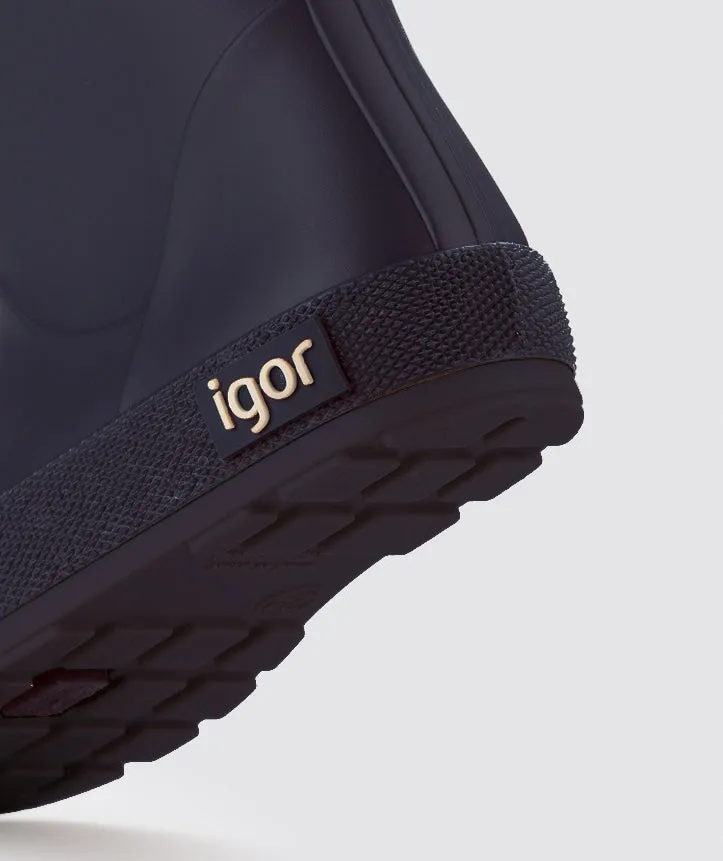 Igor Yogi Cuello Rain Boots, Marino Construction Worker Round Toe