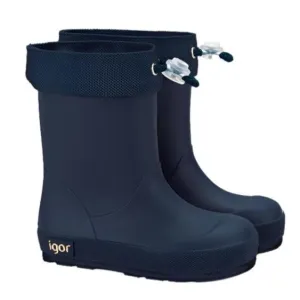 Trail Comfort Fire Side Igor Yogi Cuello Rain Boots, Marino