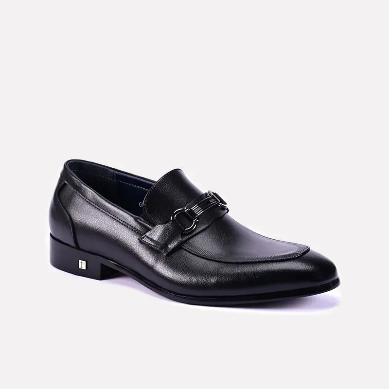 Wellington Black Loafer Dress Shoes 0111235 Luxurious Footwear Prestige Mode