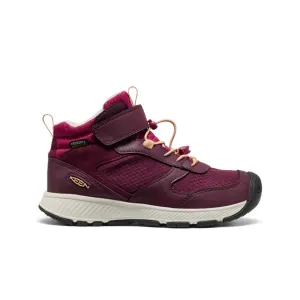 Big Kids' Skua Waterproof Boot  |  Fig/Peach Fuzz Protective Finish Outdoor Trek Walking