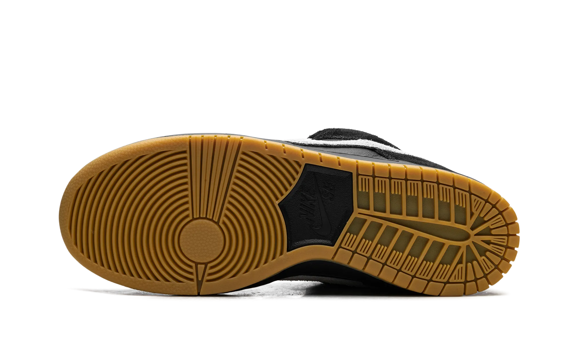 Youth Pick Dunk Low Pro SB "Black White Gum"