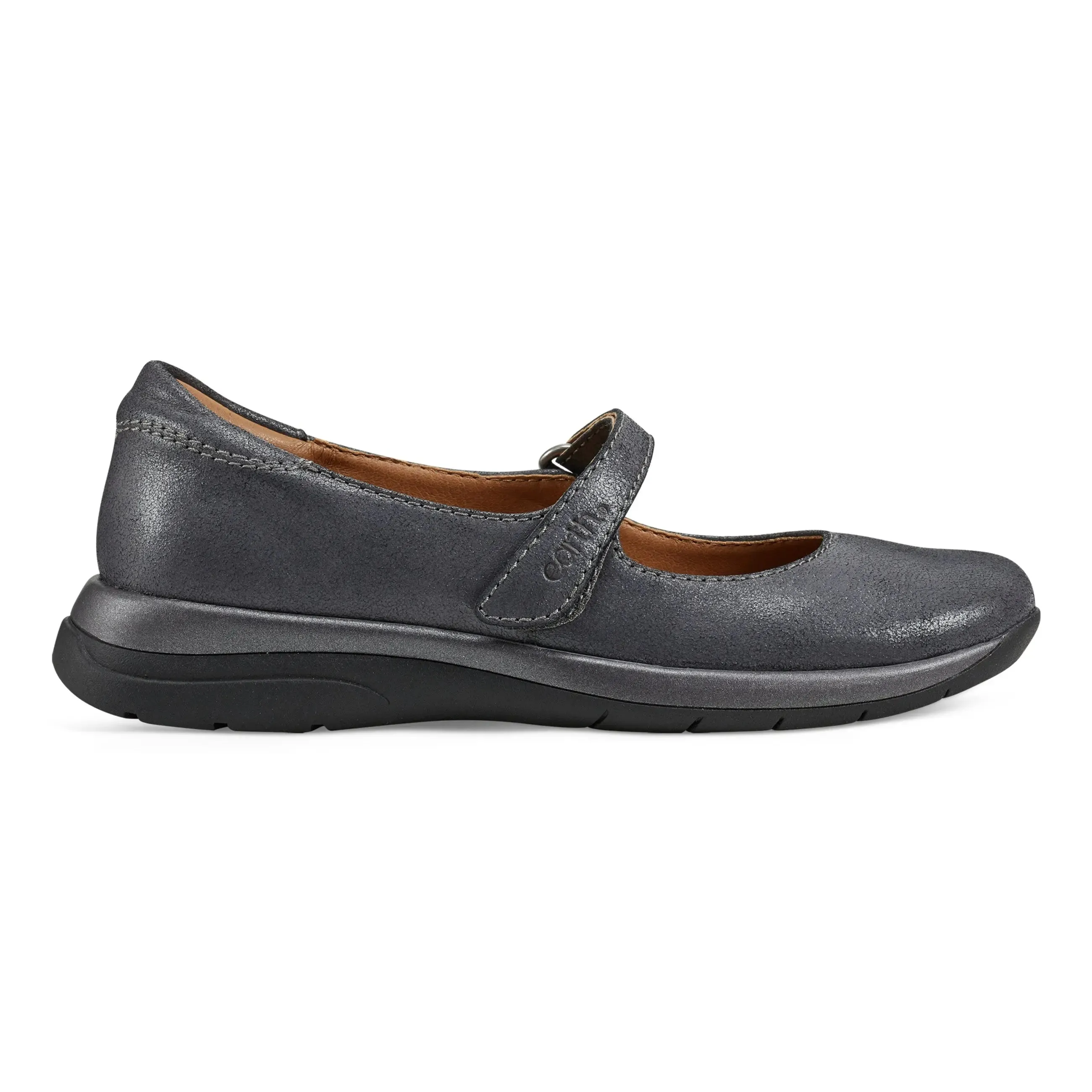 Tose Lug Sole Square Toe Casual Ballet Flats Antistatic
