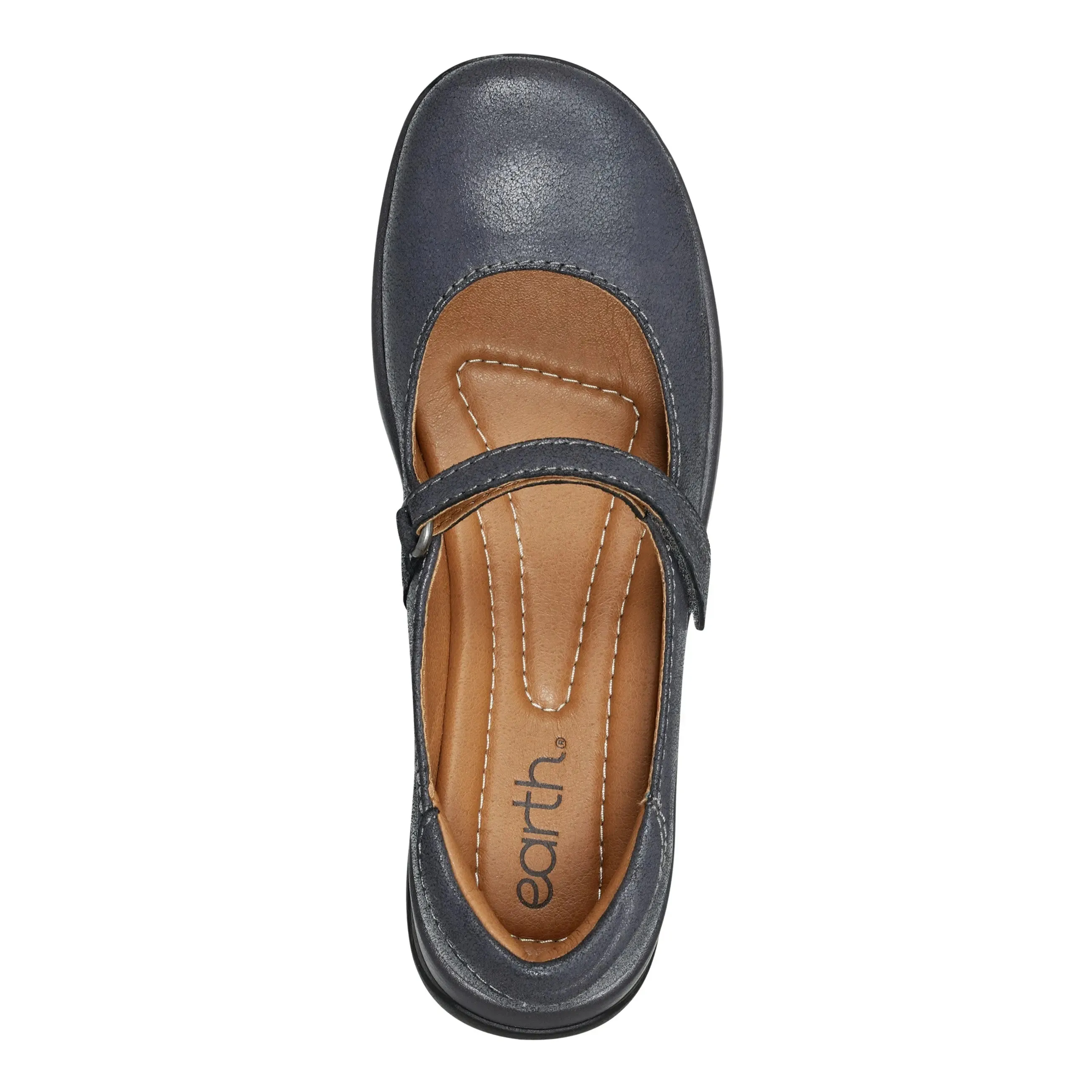 Relaxed Motion Tose Lug Sole Square Toe Casual Ballet Flats