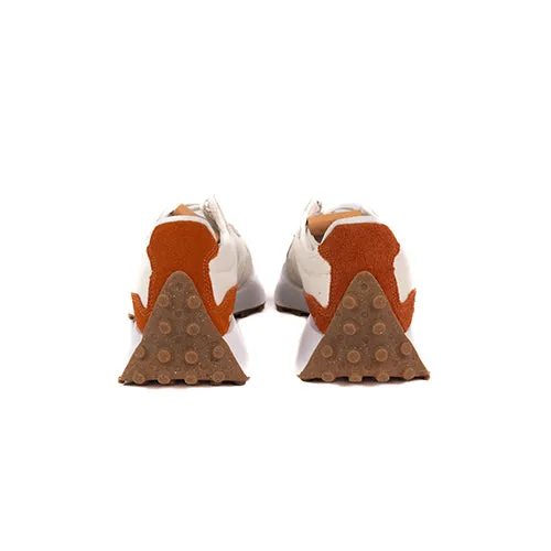New Balance 327 - White Brown Feather Light Winter Cozy