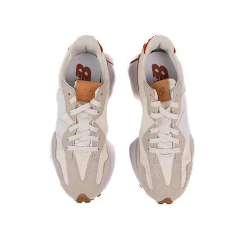 New Balance 327 - White Brown Coast Step Spring Vibe