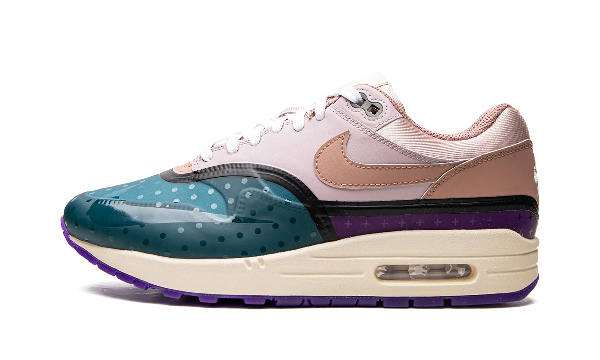 Long Standing Eco Wear AIR MAX 1 () WMNS "Plum Fog Fossil Rose"