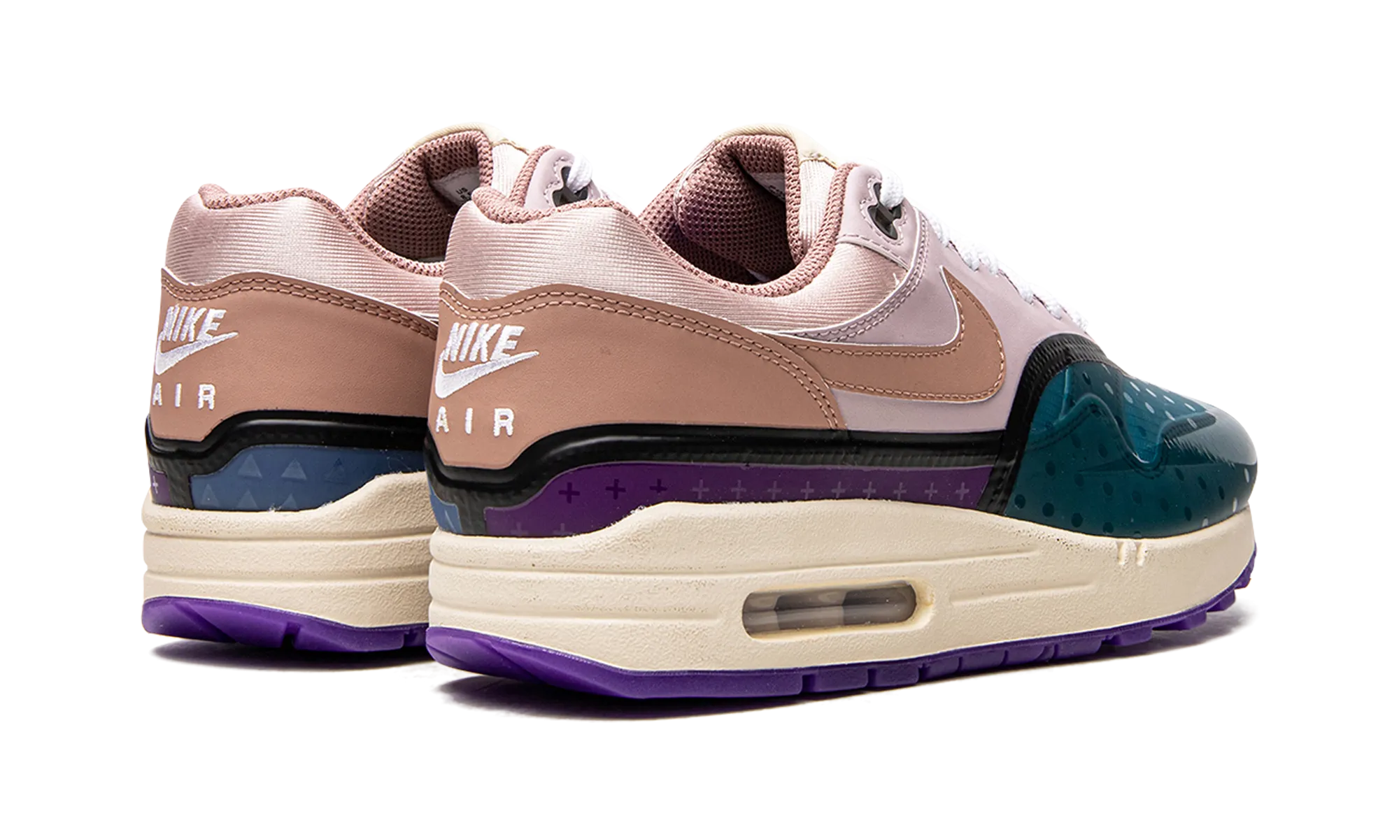 Memory Foam AIR MAX 1 () WMNS "Plum Fog Fossil Rose"