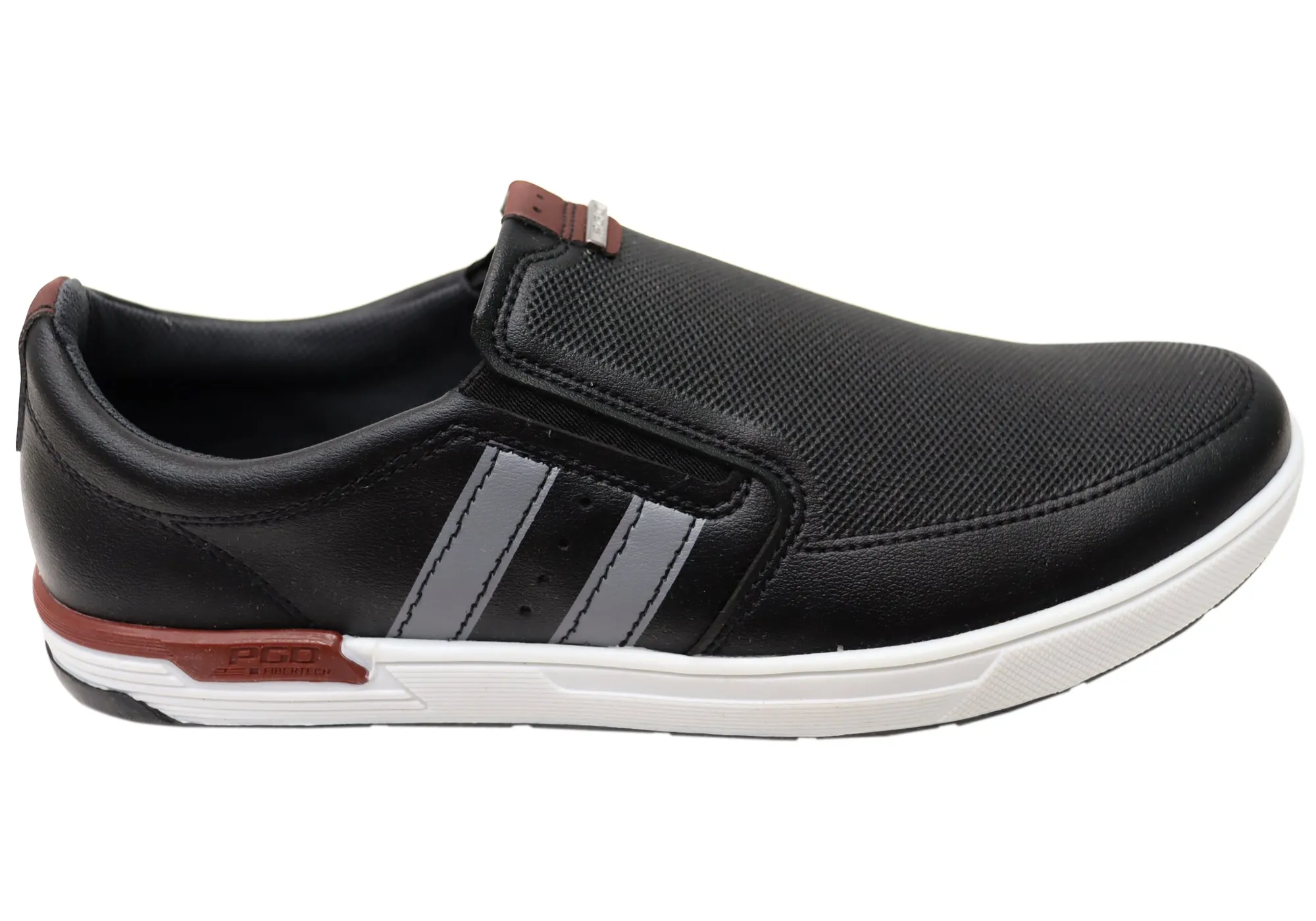Easy Drive Slow Step Pegada Chase Mens Comfortable Slip On Casual Shoes Made In Brazil