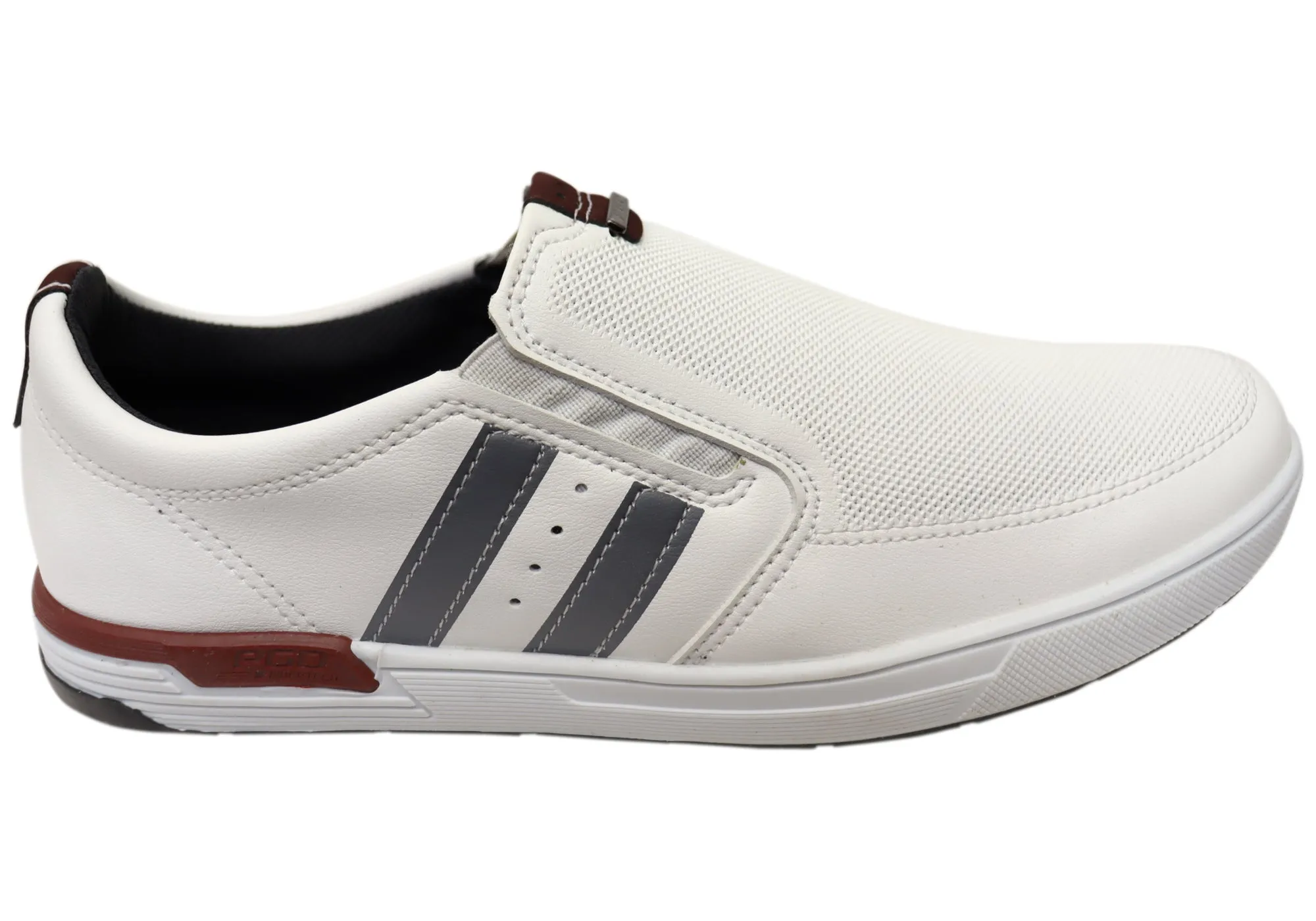Mark Hike Motion Balance Pegada Chase Mens Comfortable Slip On Casual Shoes Made In Brazil